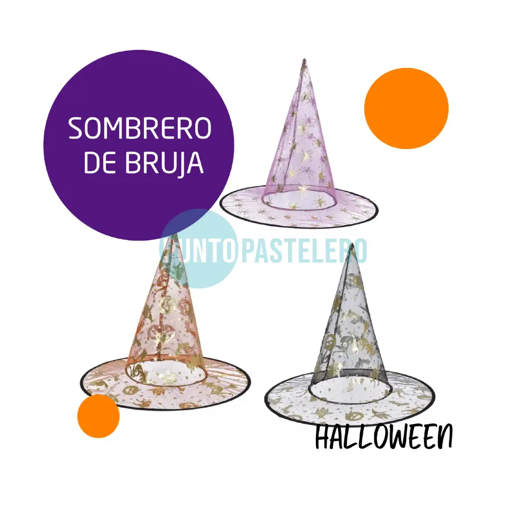 GORRO ECO BRUJA ESTAMPADO