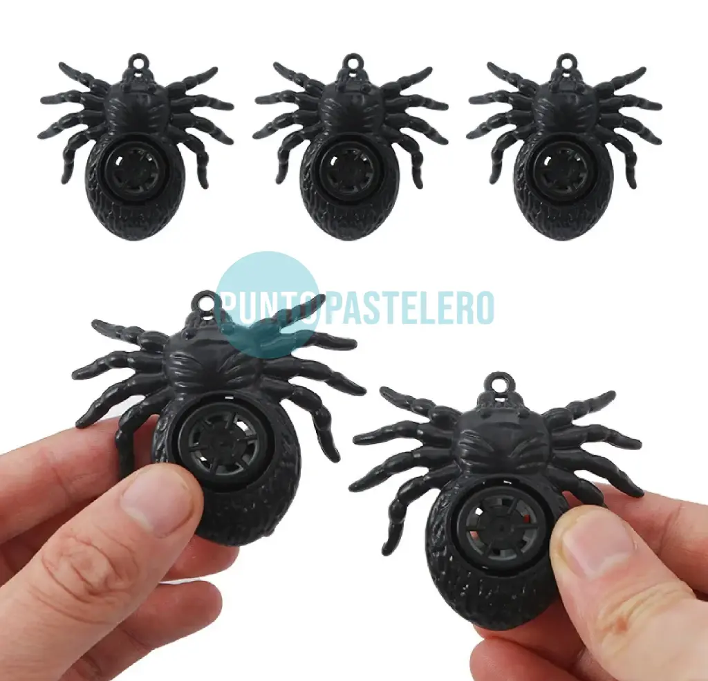 [690000011316] SILBATO ARAÑA HALLOWEEN IMPORTADO (X 10 U.)