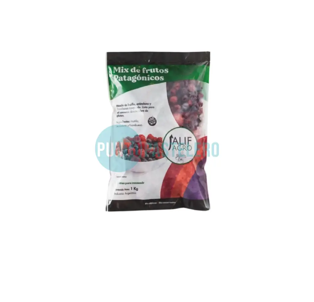 FRUTOS ROJOS CONGELADOS IQF PATAGONICO (X 1 KG.) (ALIF) (FRAMBUESA-ARANDANO-FRUTILLA)