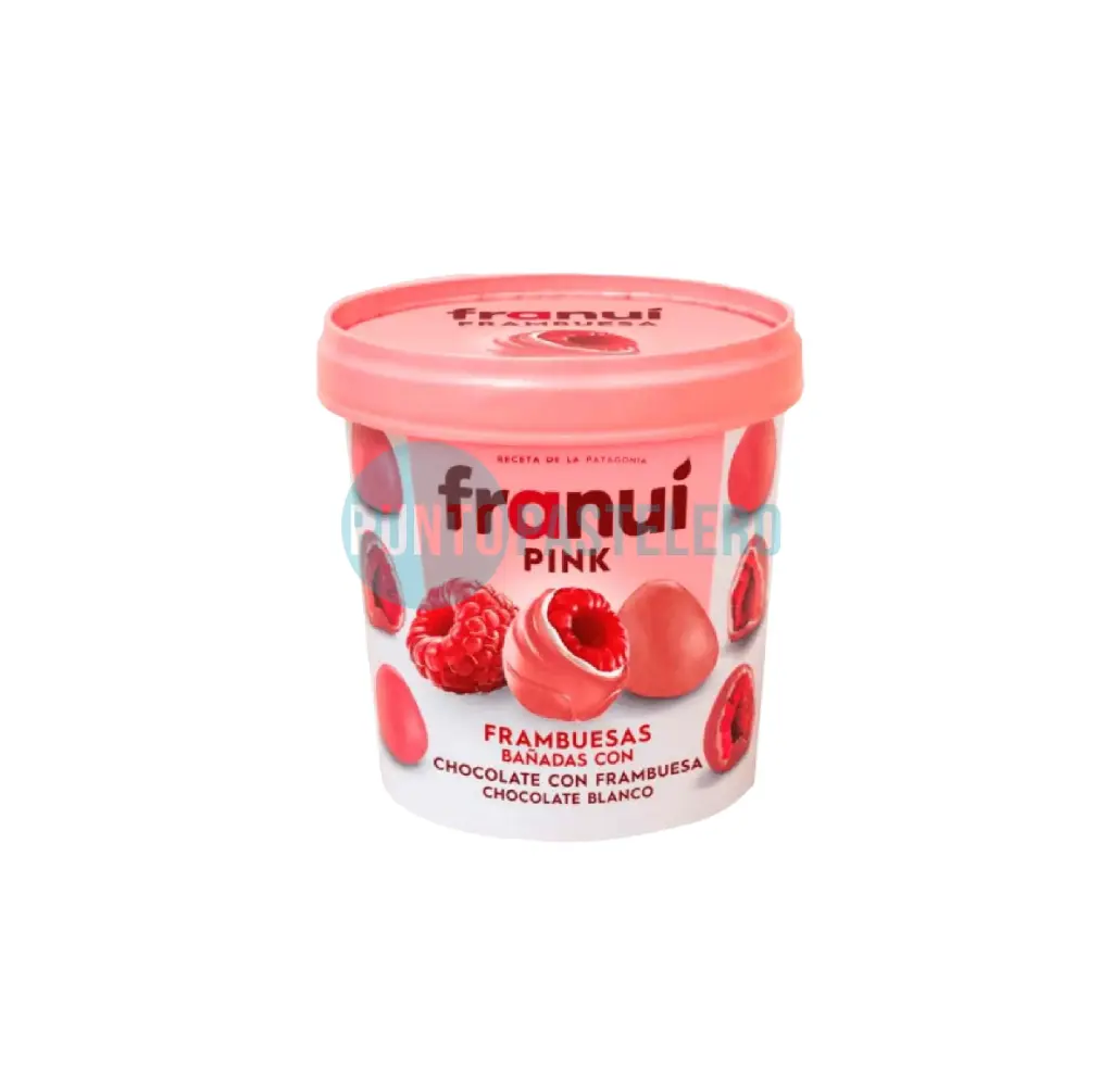 FRANUI PINK CHOCOLATE CON FRAMBUESA (X 150 GR.)