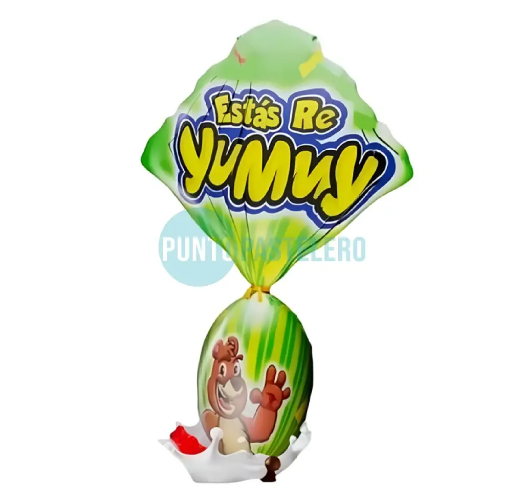 YUMMY HUEVO DE PASCUAS CON GOMITAS (X 200 GR.)