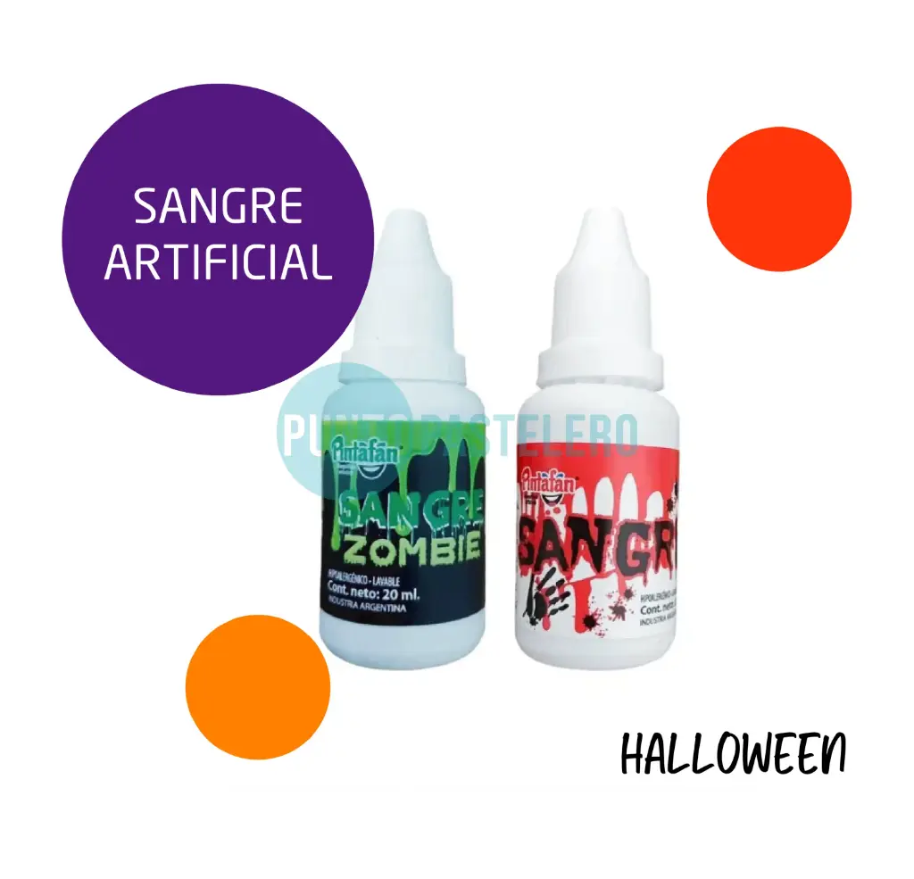 [7798273818196] SANGRE PROFESIONAL HALLOWEEN (X 20 ML) (ROJA)