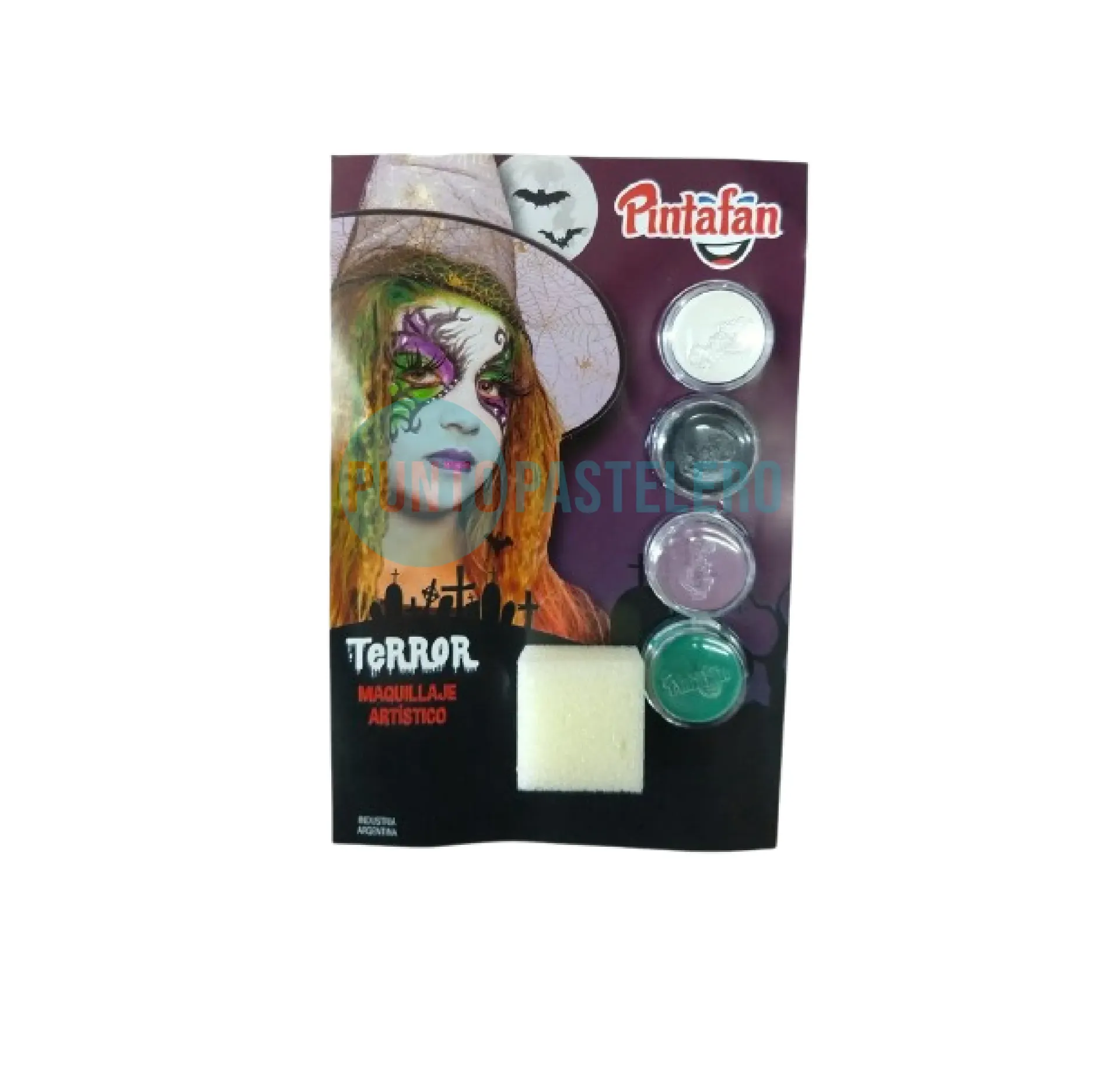 [7798301771912] KIT MAQUILLAJE ACUARELABLE X 4 U. (HALLOWEEN)