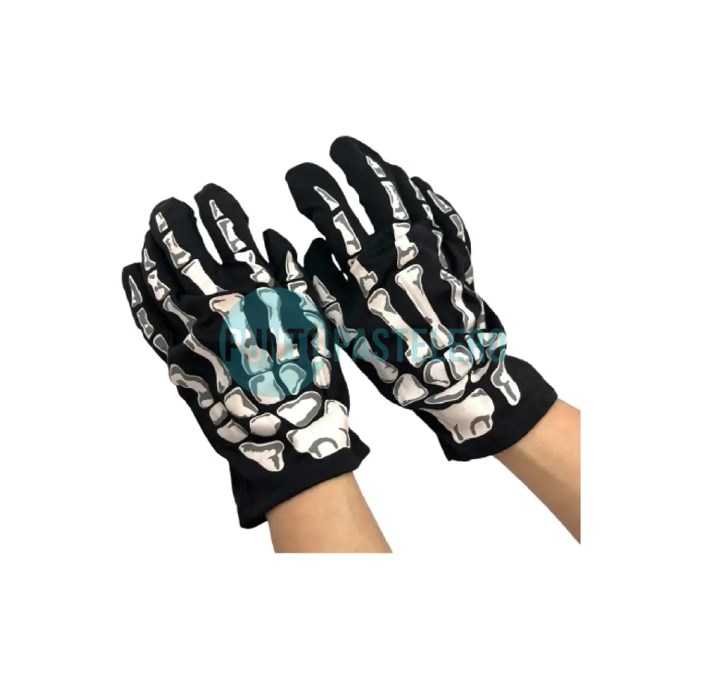[7798322354880] GUANTES ESQUELETO (PARTY STORE)