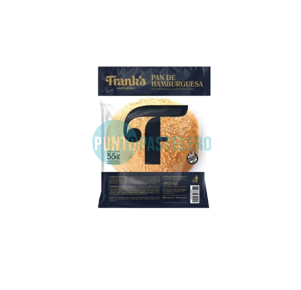 [7798340790141] PAN DE HAMBURGUESA FRANKS (SIN TACC)