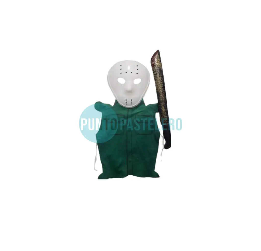SET DISFRAZ MARTES 13 (CAPA-CARETA-MACHETE)