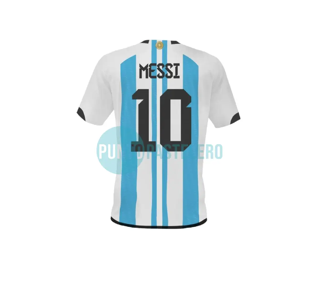 CARTEL FIGURA DECORATIVA CAMISETA ARGENTINA