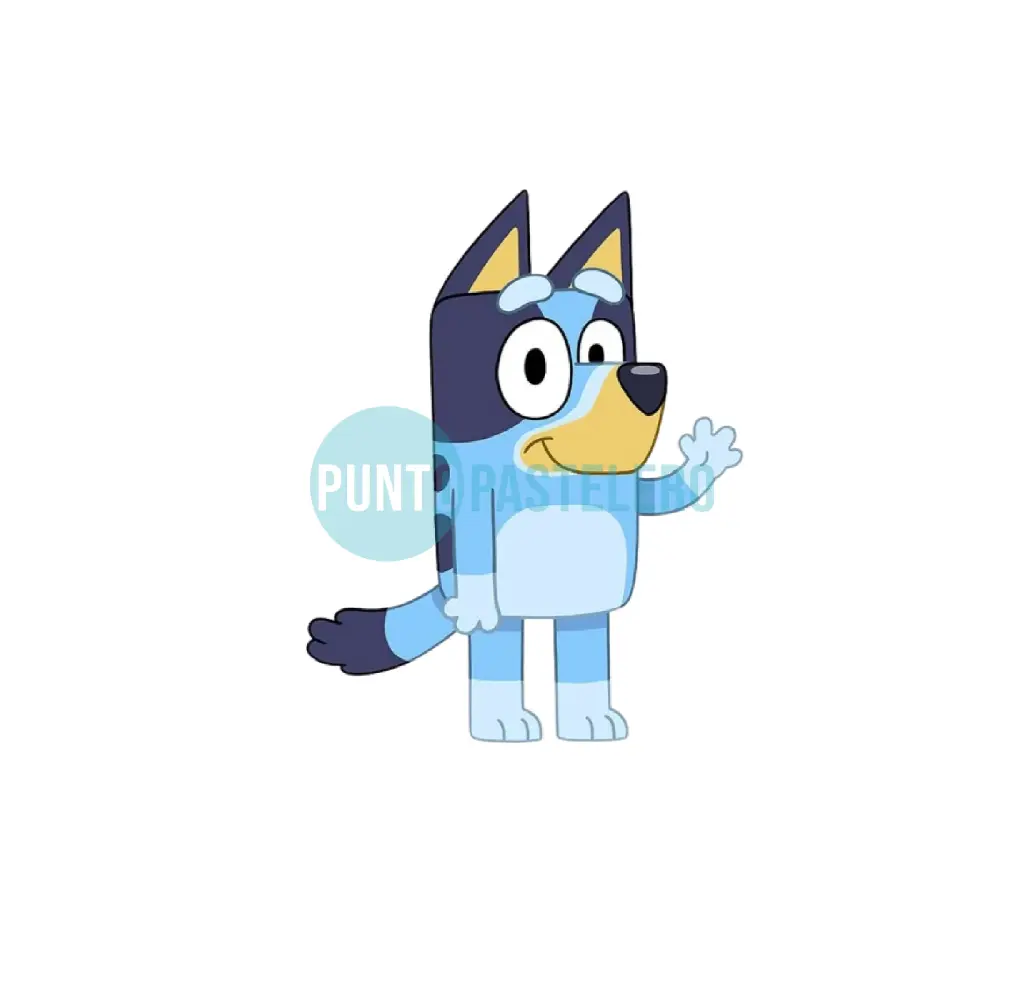CARTEL FIGURA DECORATIVA BLUEY (36 CM)