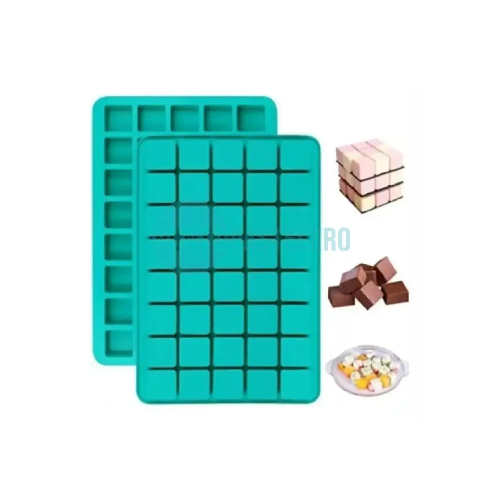 MOLDE SILICONA 40 CUADRADITOS
