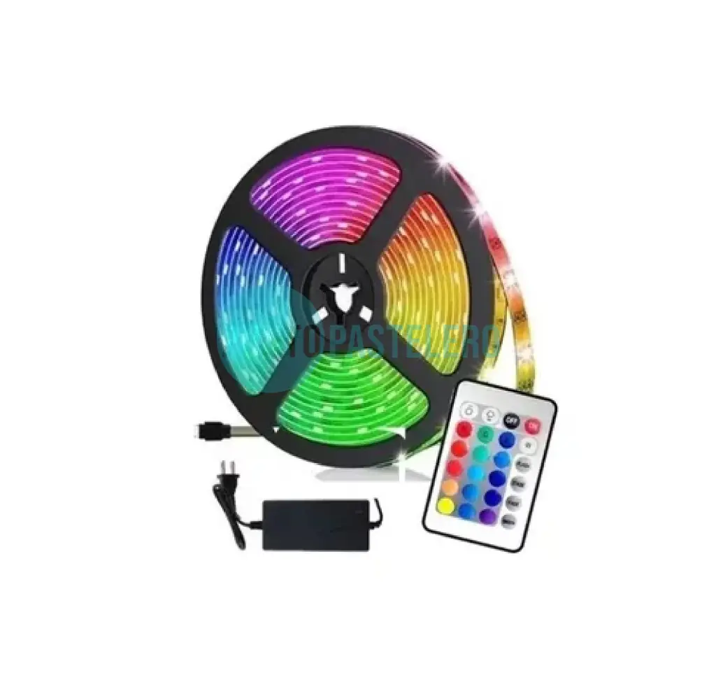 TIRA DE LED MULTICOLOR KIT 5 M USB (CON CONTROL)