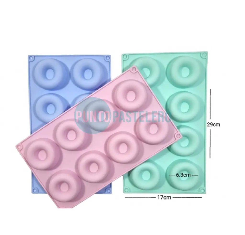 [000000054954] MOLDE SILICONA PARA 8 DONAS (H09-031E5)