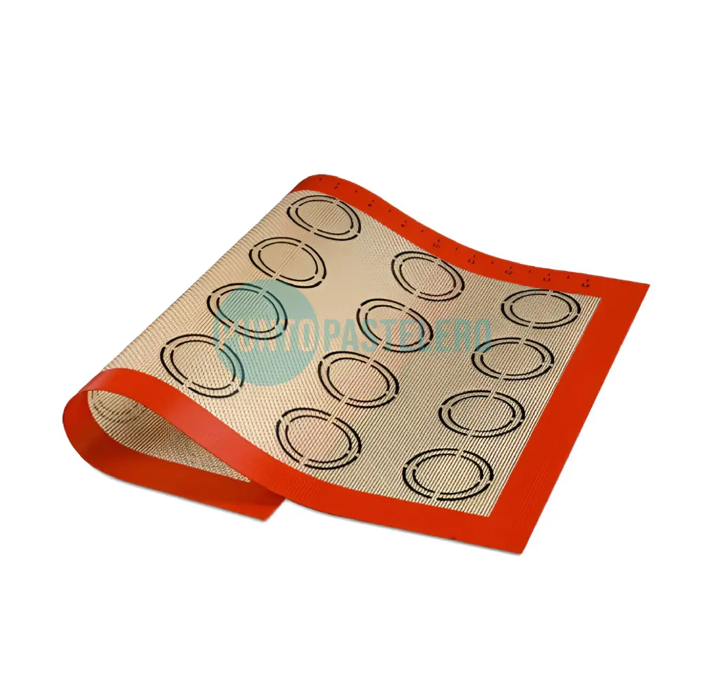 PLACA SILICONADA MACARONS (42X29.5 CM) [P]