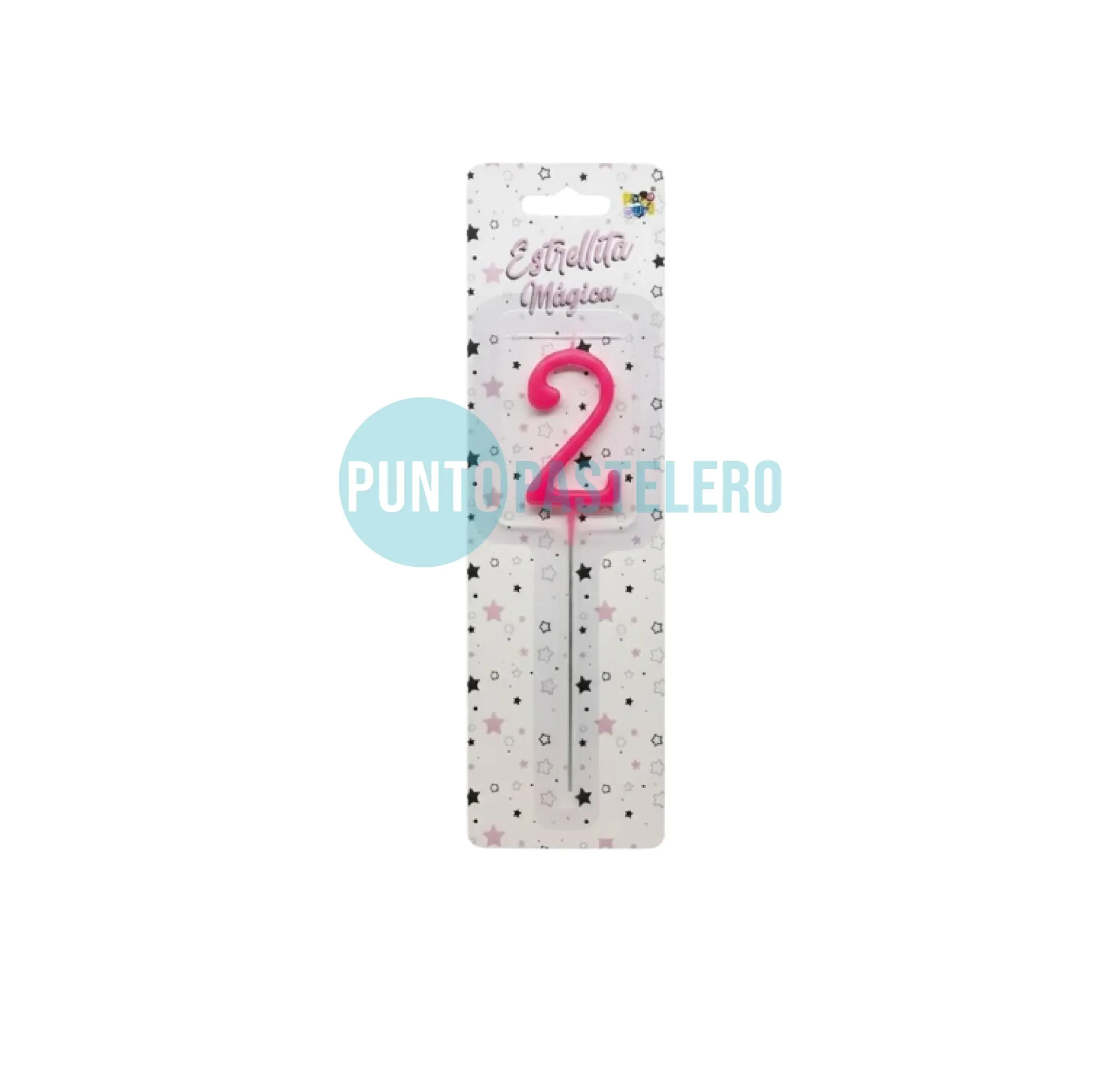 [7799088021092] VELA SPARKLER ROSA (N° 2)