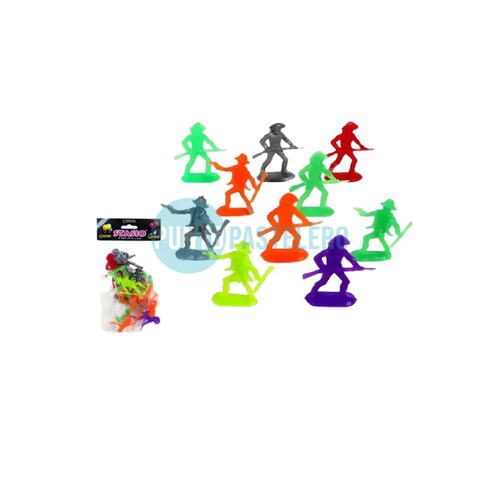 SOLDADO COWBOY A PIE STASIO (X 12 U.)