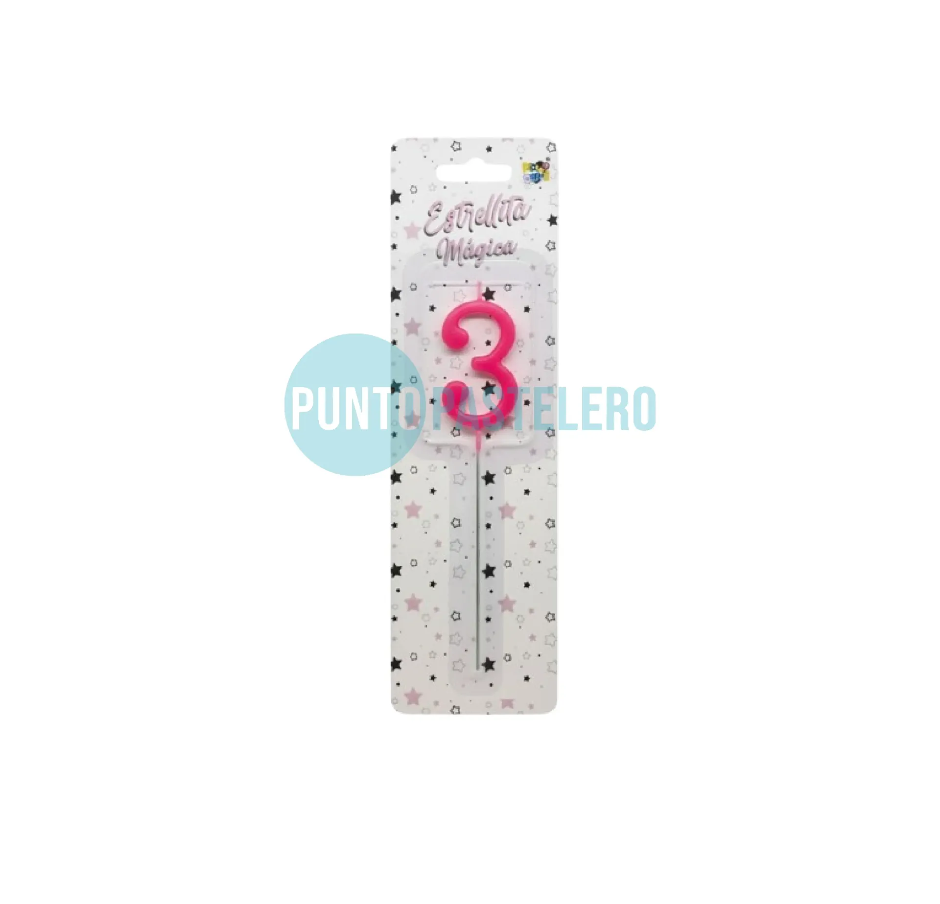 VELA SPARKLER ROSA (N° 3)