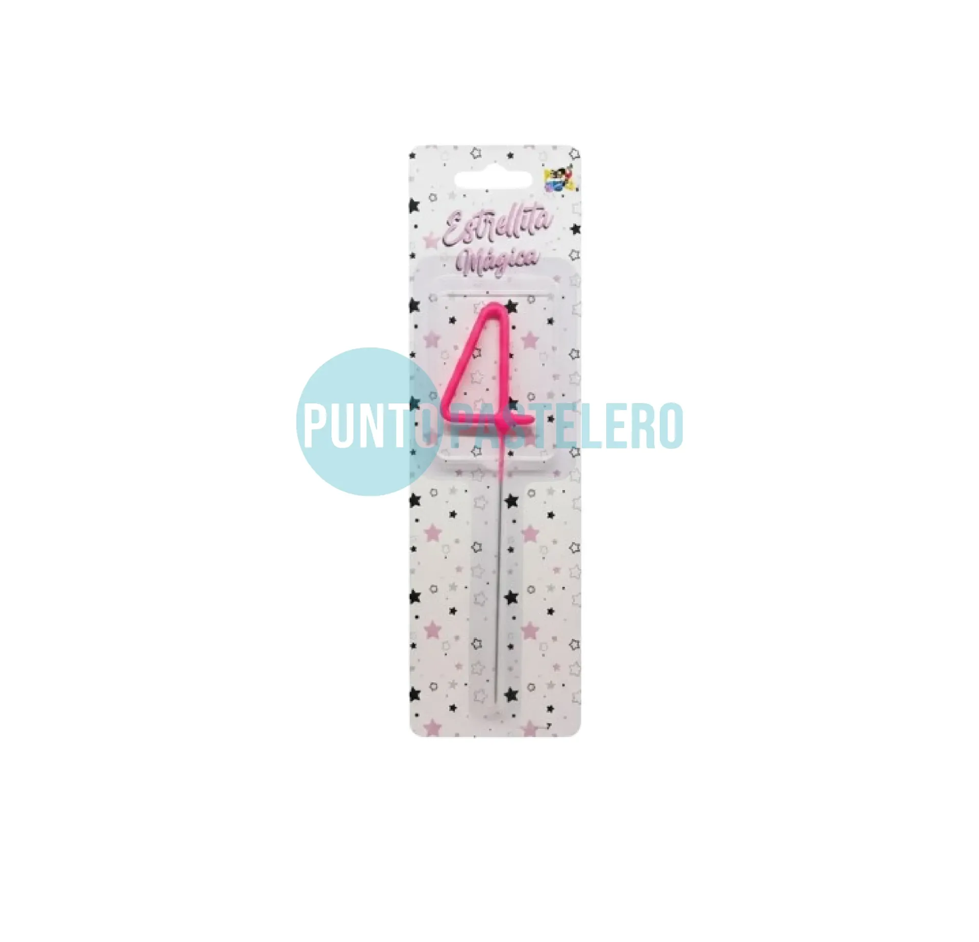 VELA SPARKLER ROSA (N° 4)