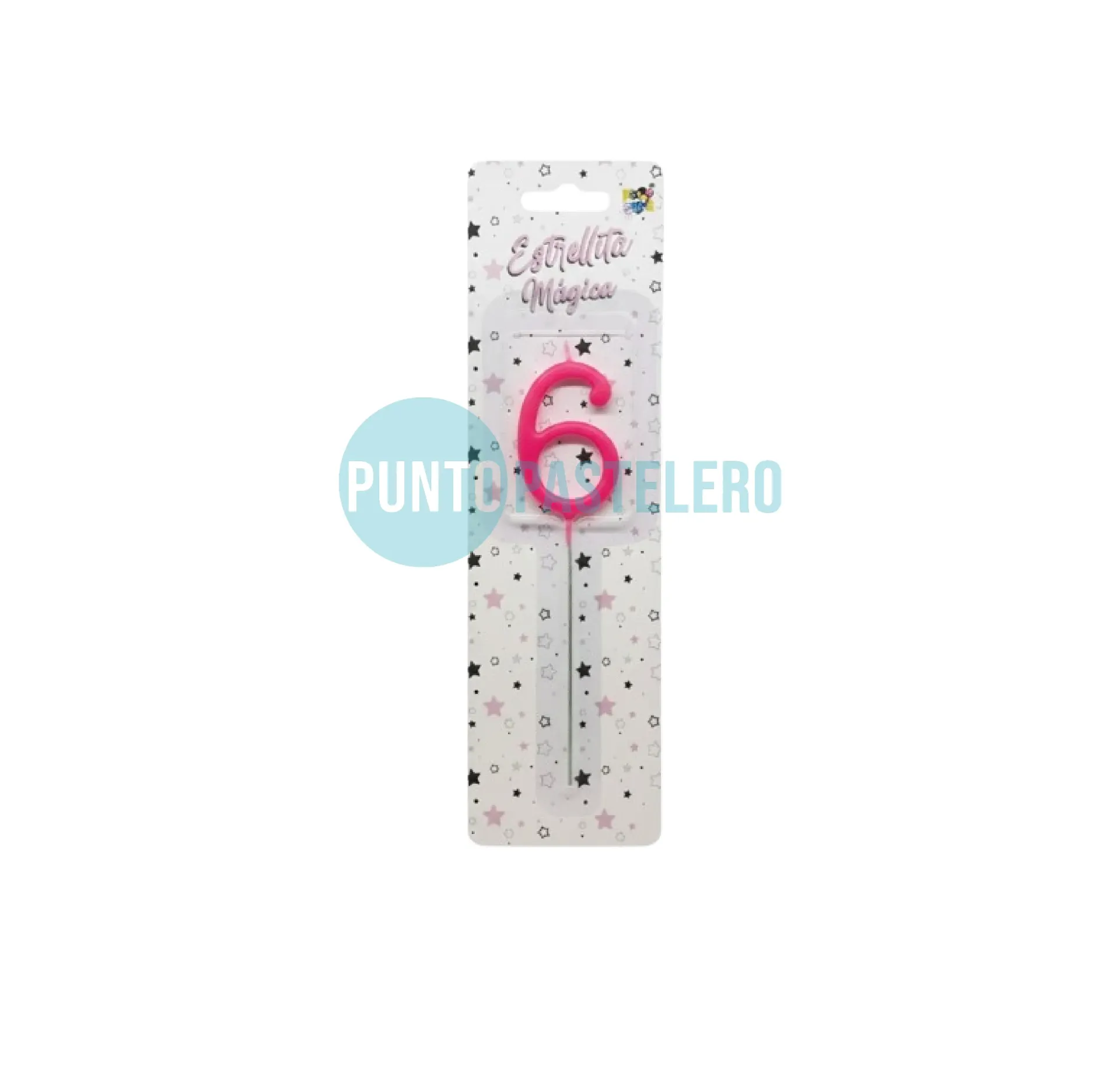 [7799088021177] VELA SPARKLER ROSA (N° 6)