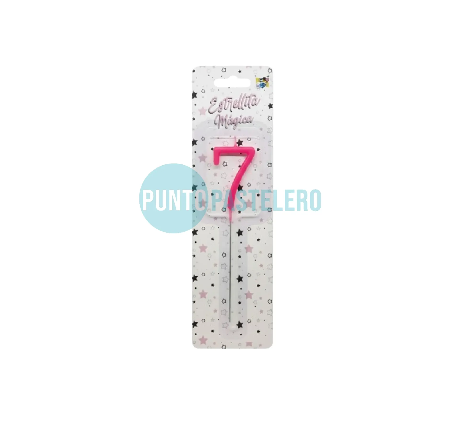 VELA SPARKLER ROSA (N° 7)