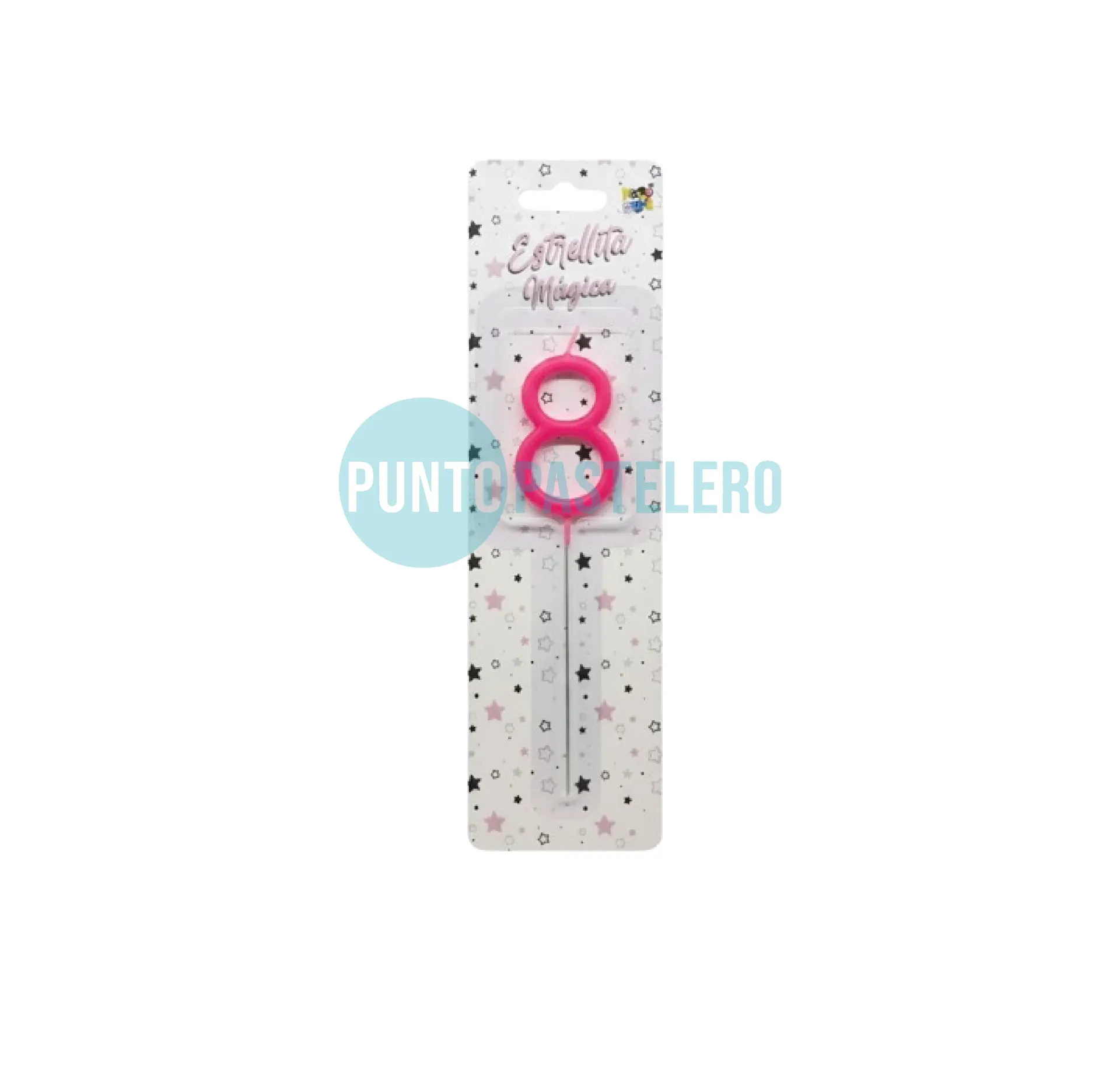 VELA SPARKLER ROSA (N° 8)