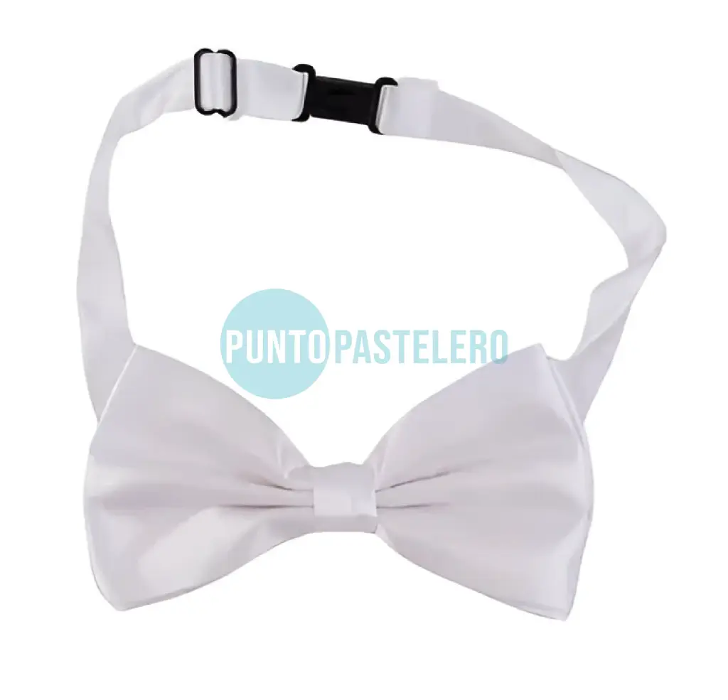 MOÑO DE TELA BLANCO PARTY STORE