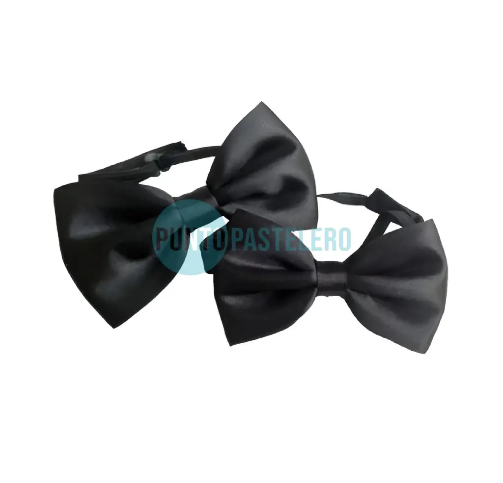 MOÑO DE TELA NEGRO PARTY STORE