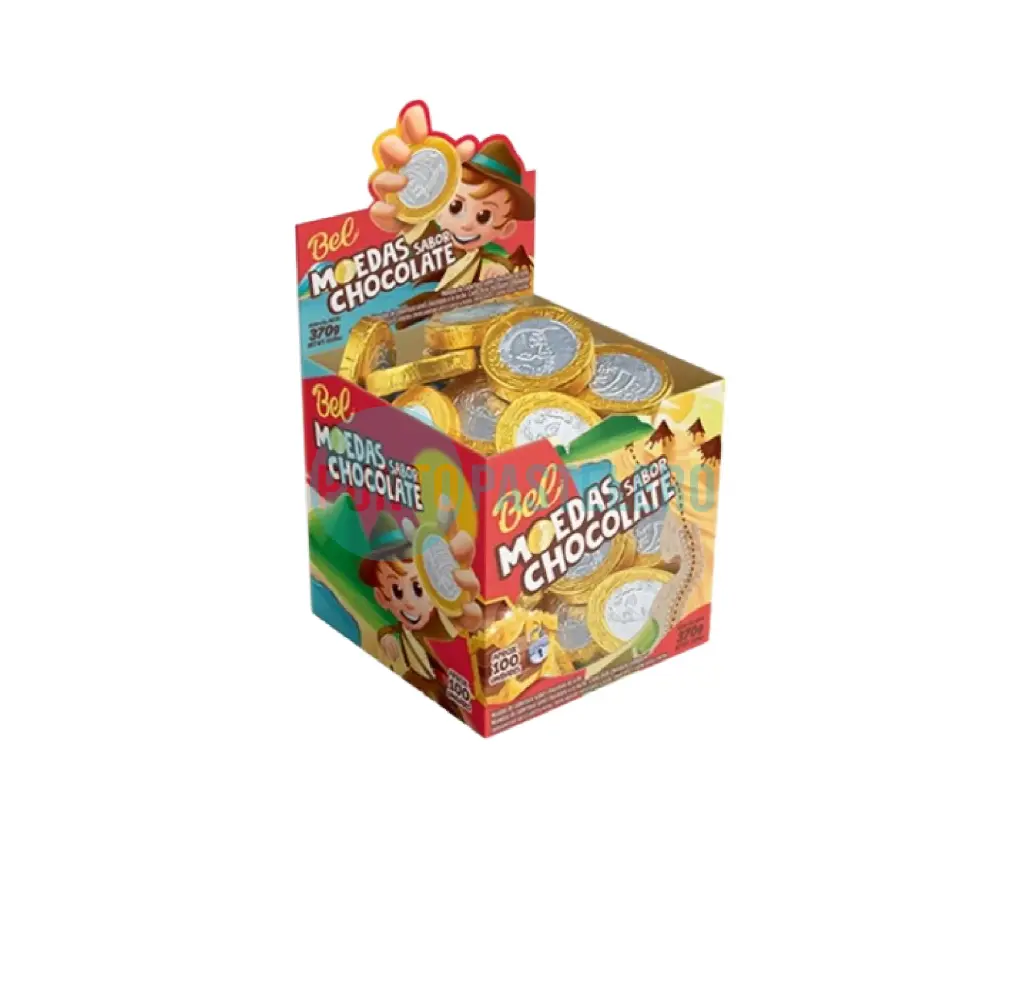 BEL MONEDA DE CHOCOLATE (X 100 U.)