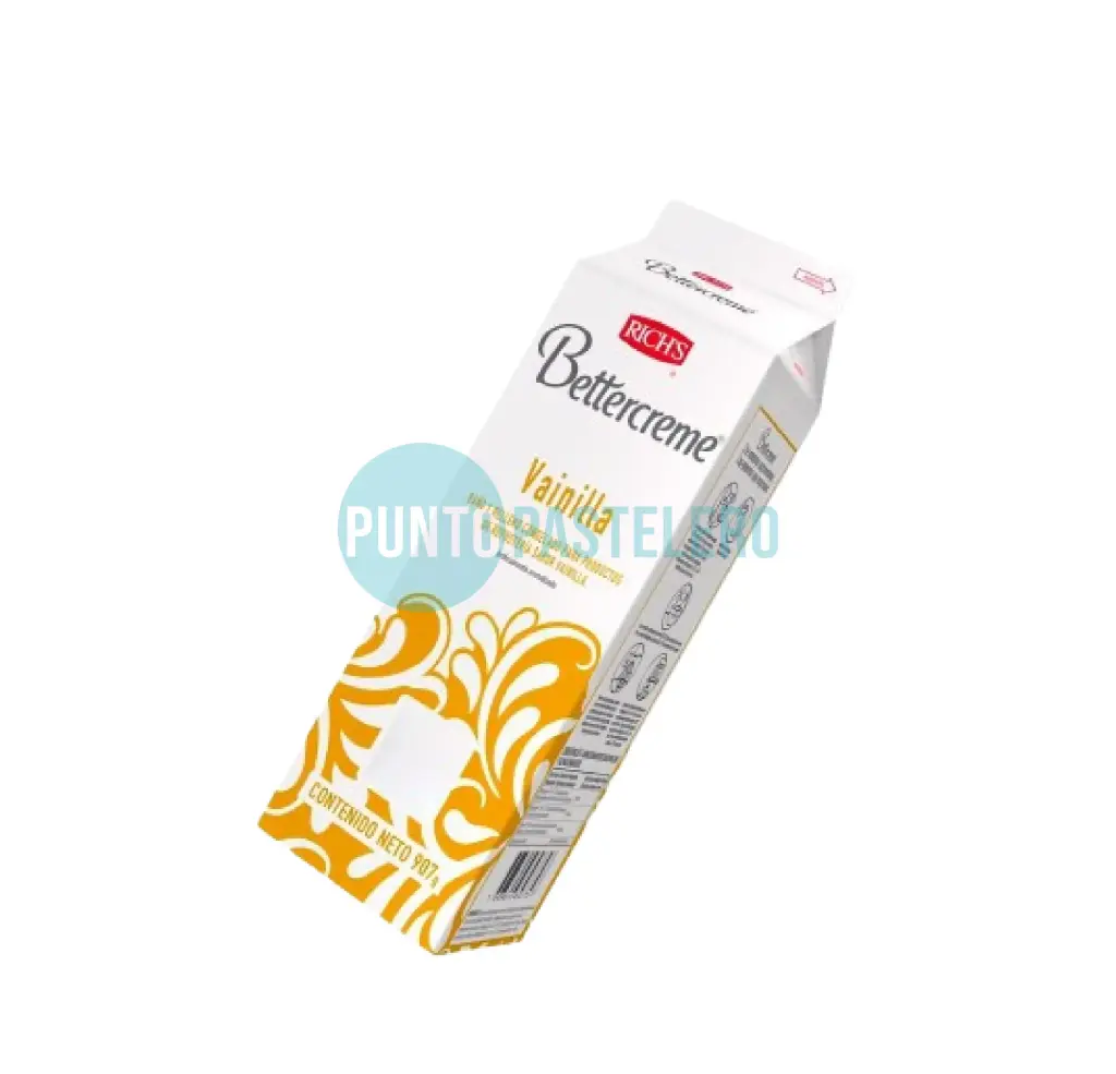 BETTERCREME RICHS VAINILLA (X 907 CC.)