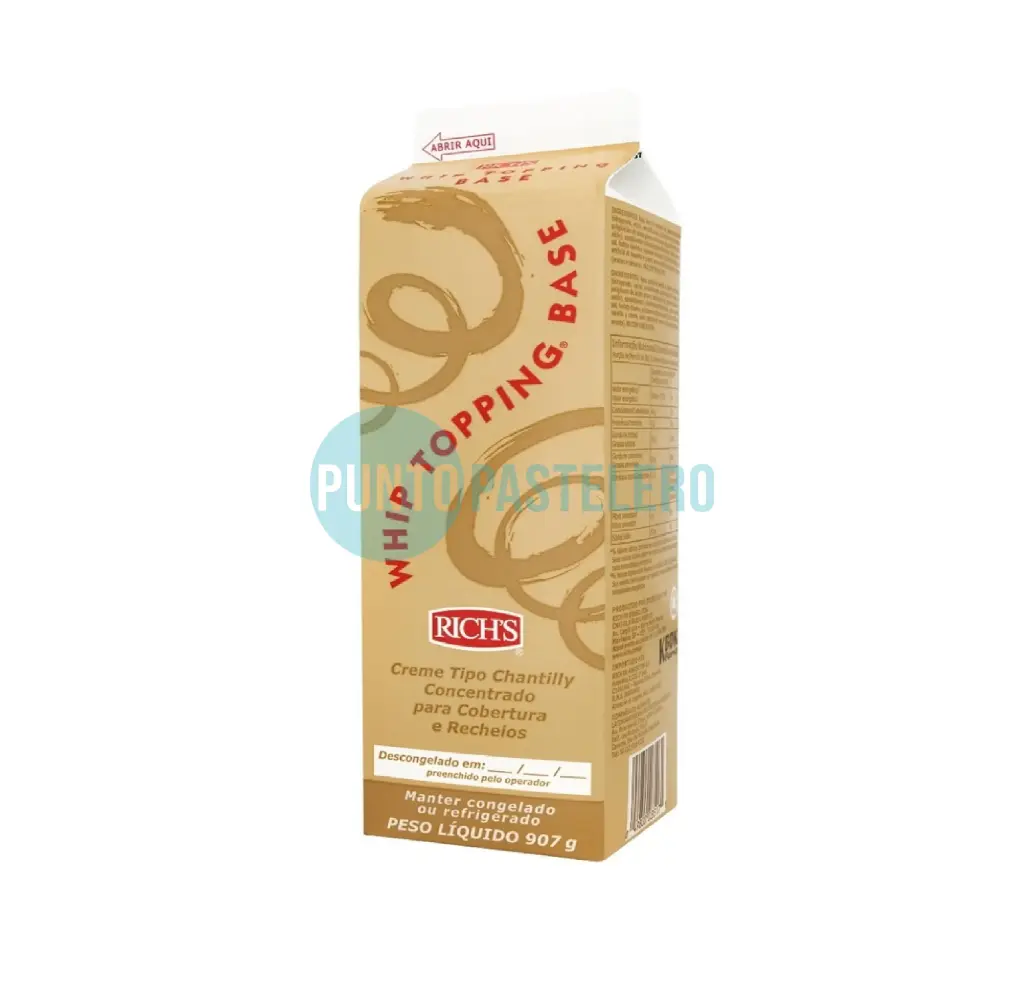WHIP TOPPING RICHS (X 907 CC.)