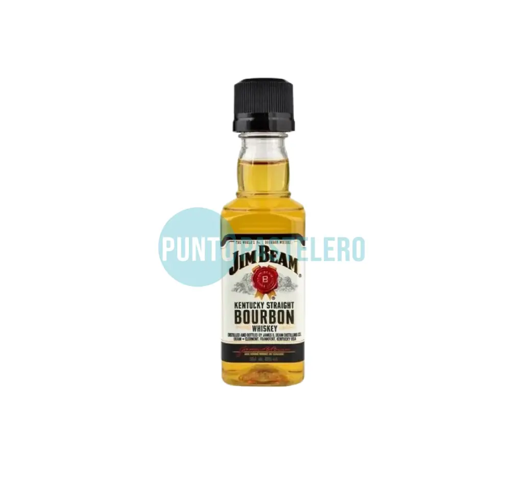 MINIATURA WHISKEY JIM BEAM (X 50 CC.)