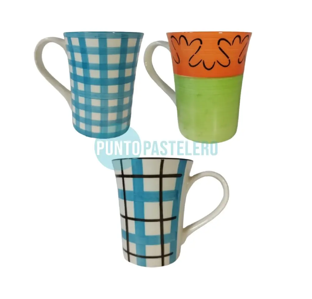 TAZA DESAYUNO TULIP MUG COLORES SURTIDOS (370 ML.)