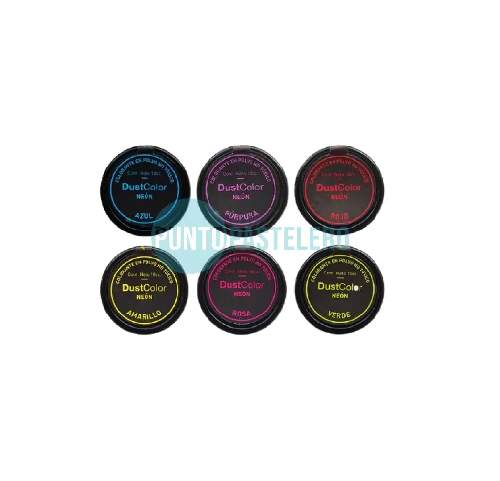 COLORANTE NEON VERDE DUST COLOR (X 10 CC.)