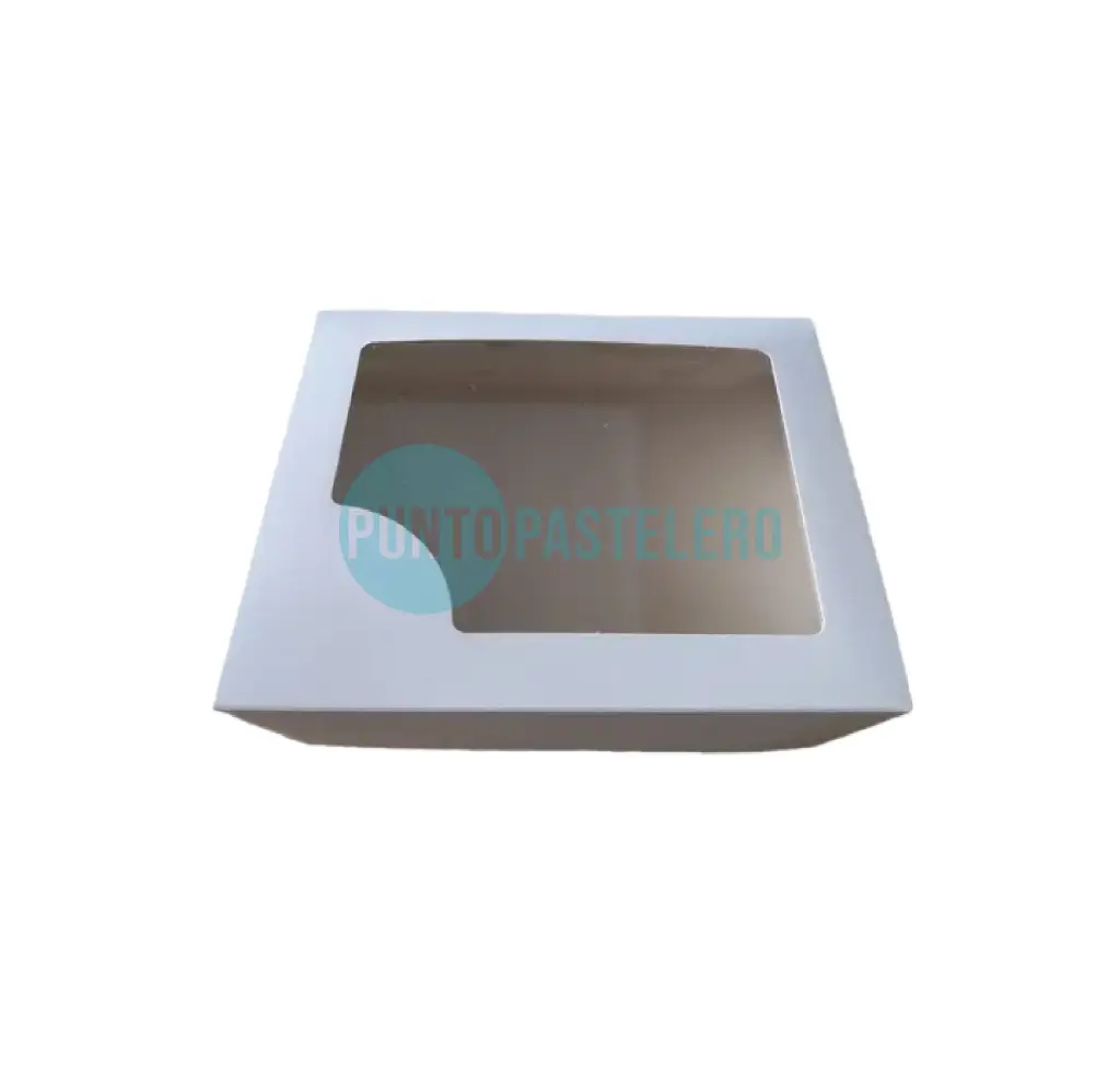 CAJA PARA DESAYUNO/MASAS CON VISOR (22X18X5 CM) [86]