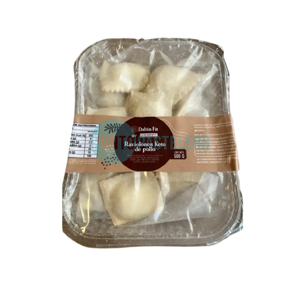 RAVIOLES DE POLLO Y RICOTA KETO CHICKENFIT (SIN TACC)