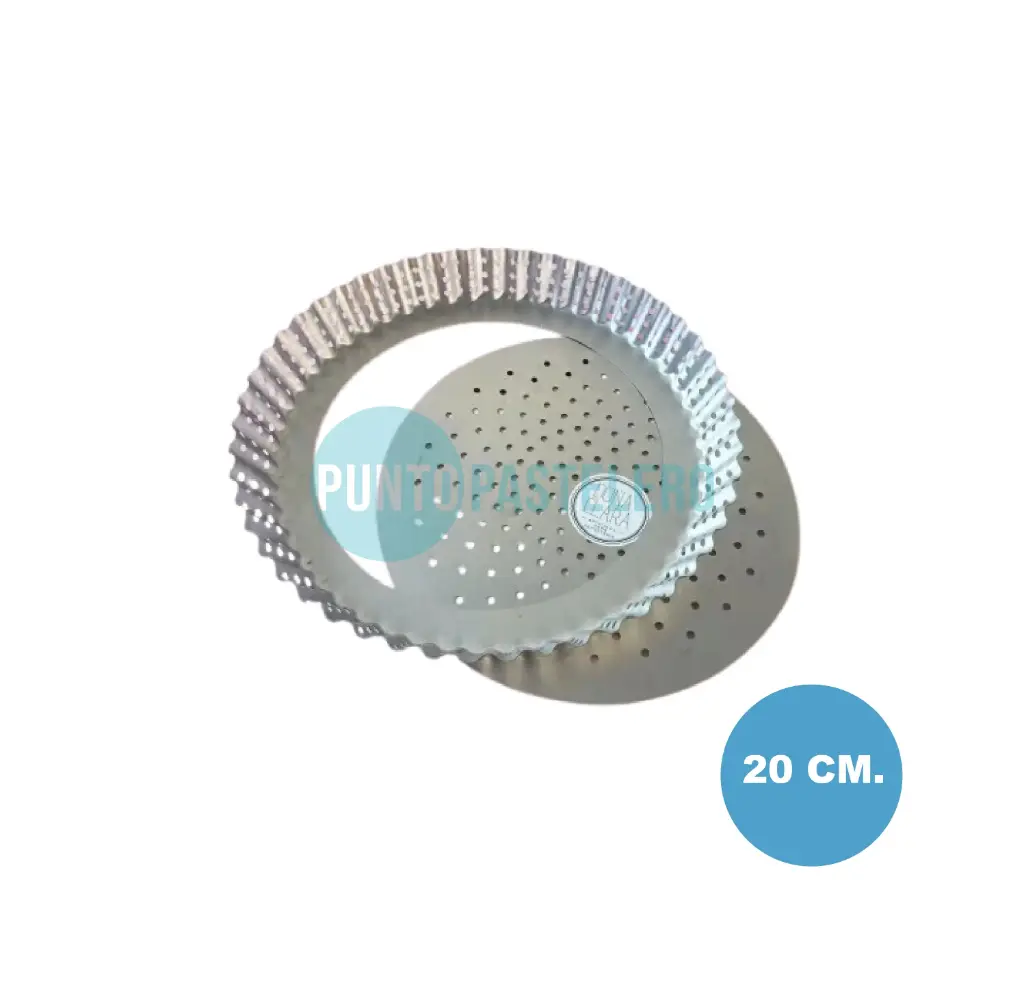 TARTERA DESFONDABLE MICROPERFORADA (20 CM) (DOÑA CLARA)