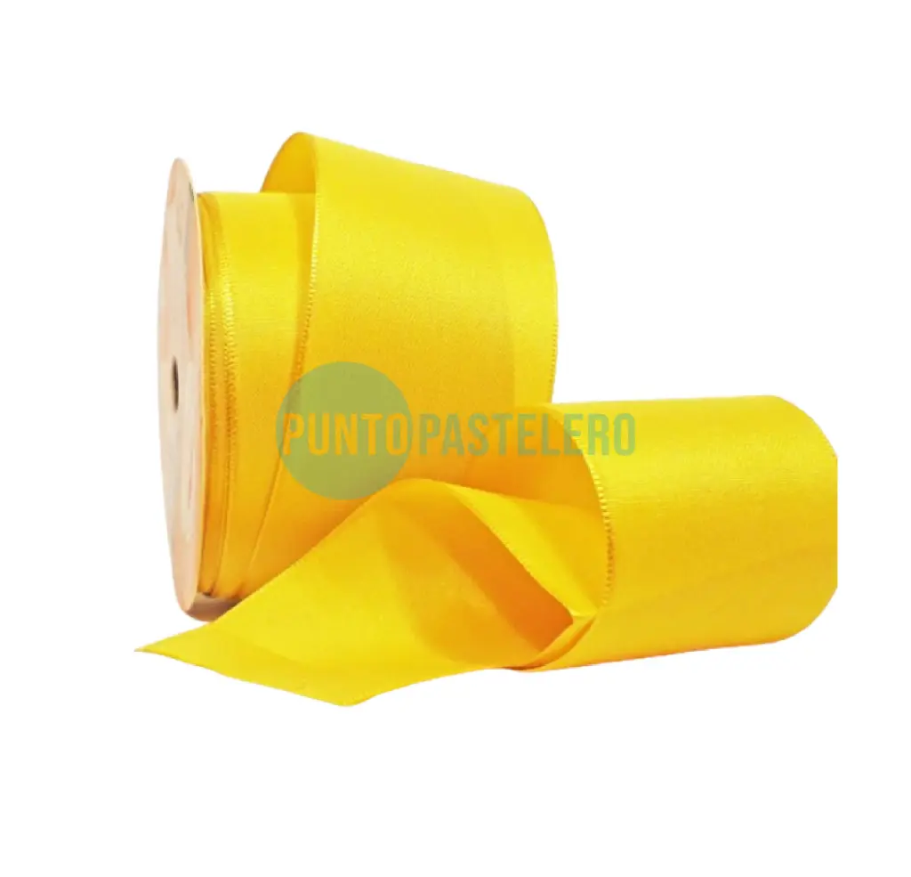CINTA RASO N° 9 AMARILLO (X 10 MT.)