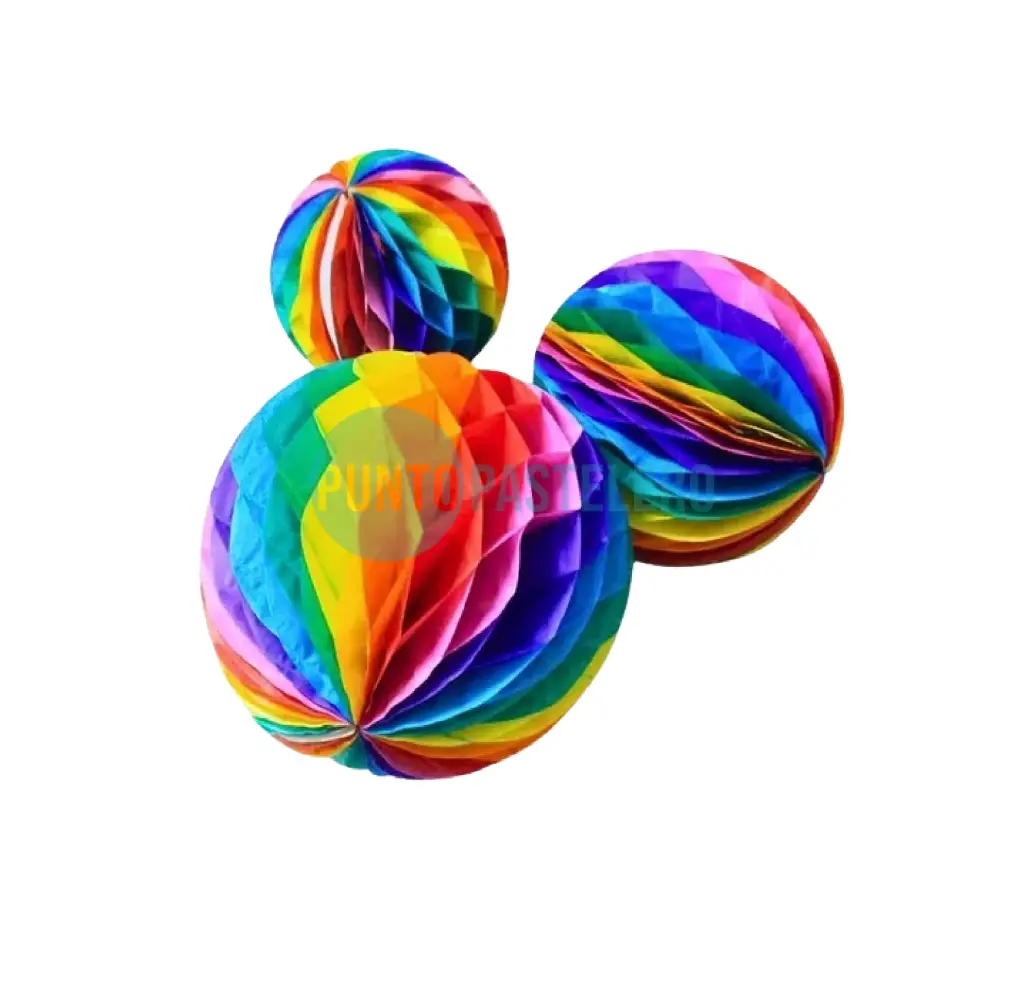 GUIRNALDA COLGANTE GLOBO MEDIANO MULTICOLOR