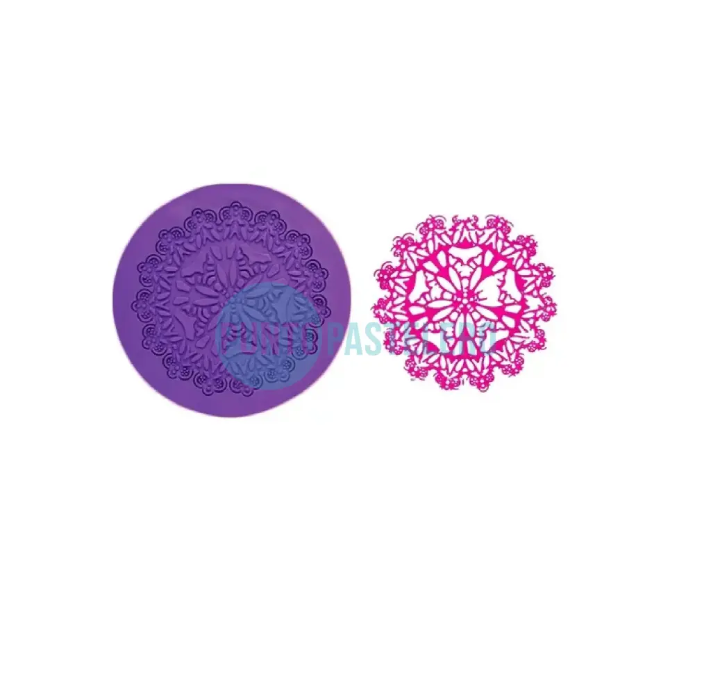 [000000035375] MOLDE DE SILICONA PUNTILLA MANDALA Nº21 [C12]