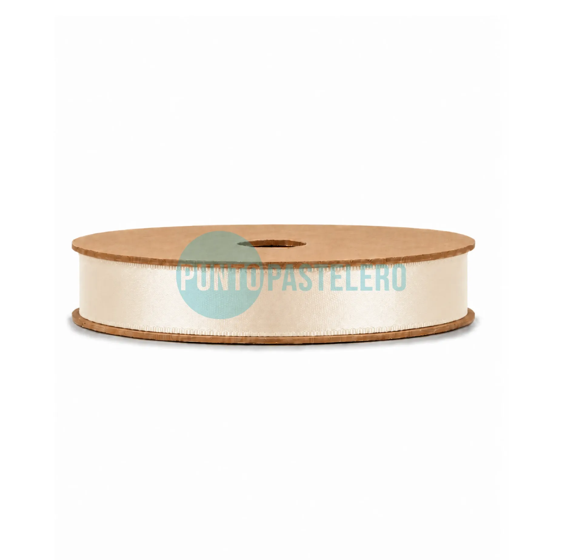 ROLLO CINTA RASO Nº2 HUESO (X 10 MT.)