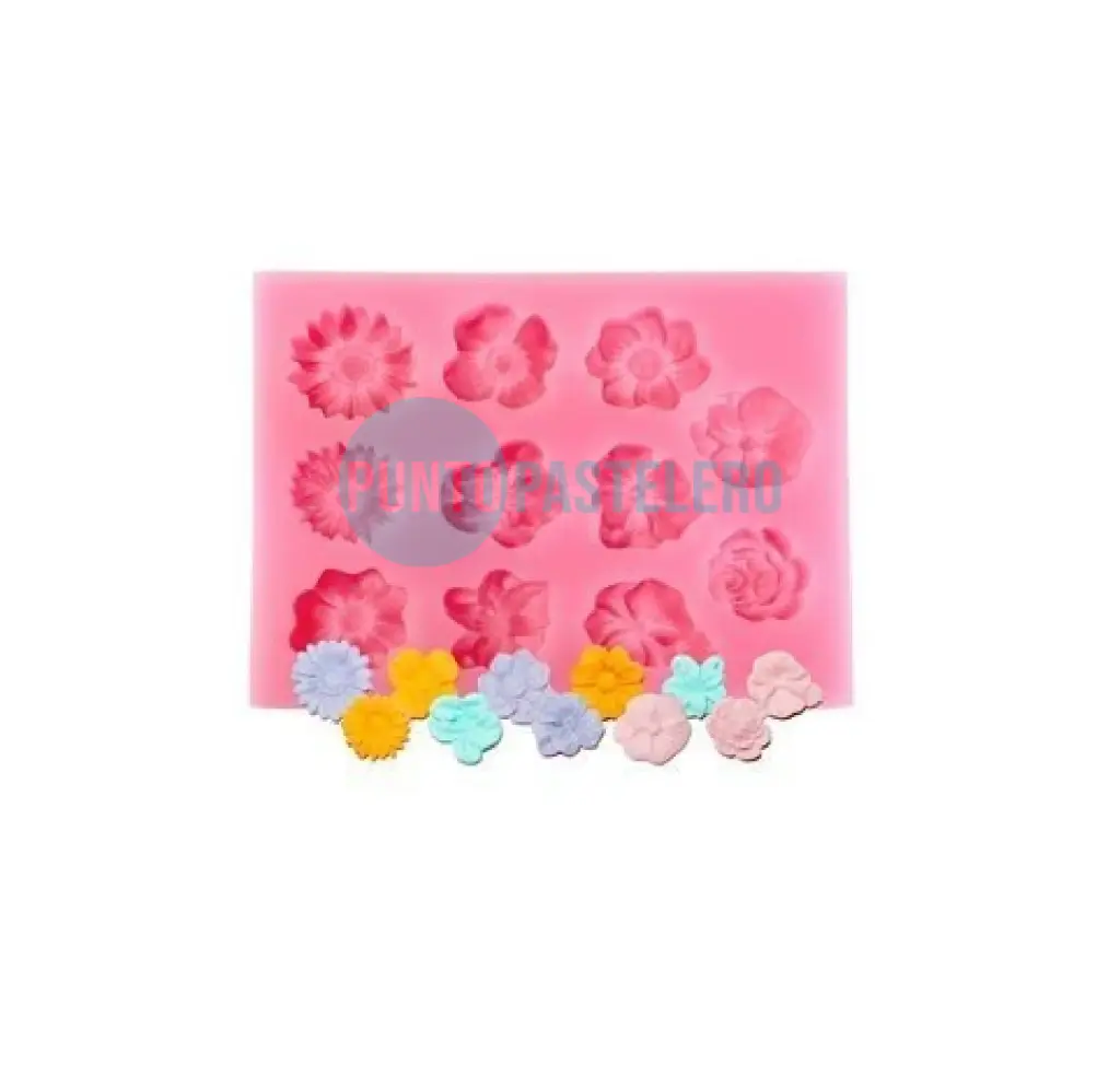 [000000039592] MOLDE DE SILICONA FLORES VARIAS