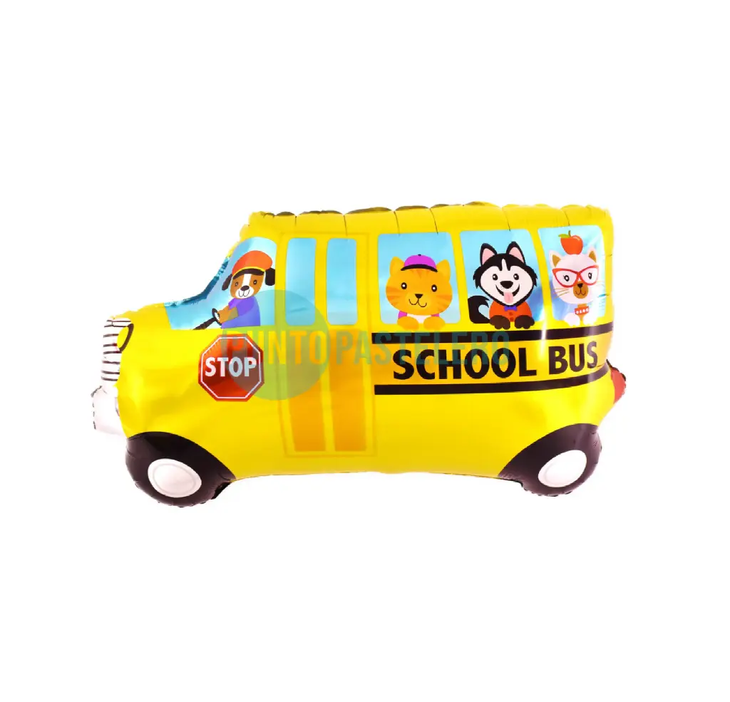 GLOBO METALIZADO BUS (35 CM) [C4-A2]