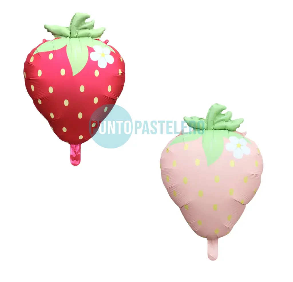 GLOBO FRUTILLA (ROJA-ROSA) (60 CM) [C4-A6]