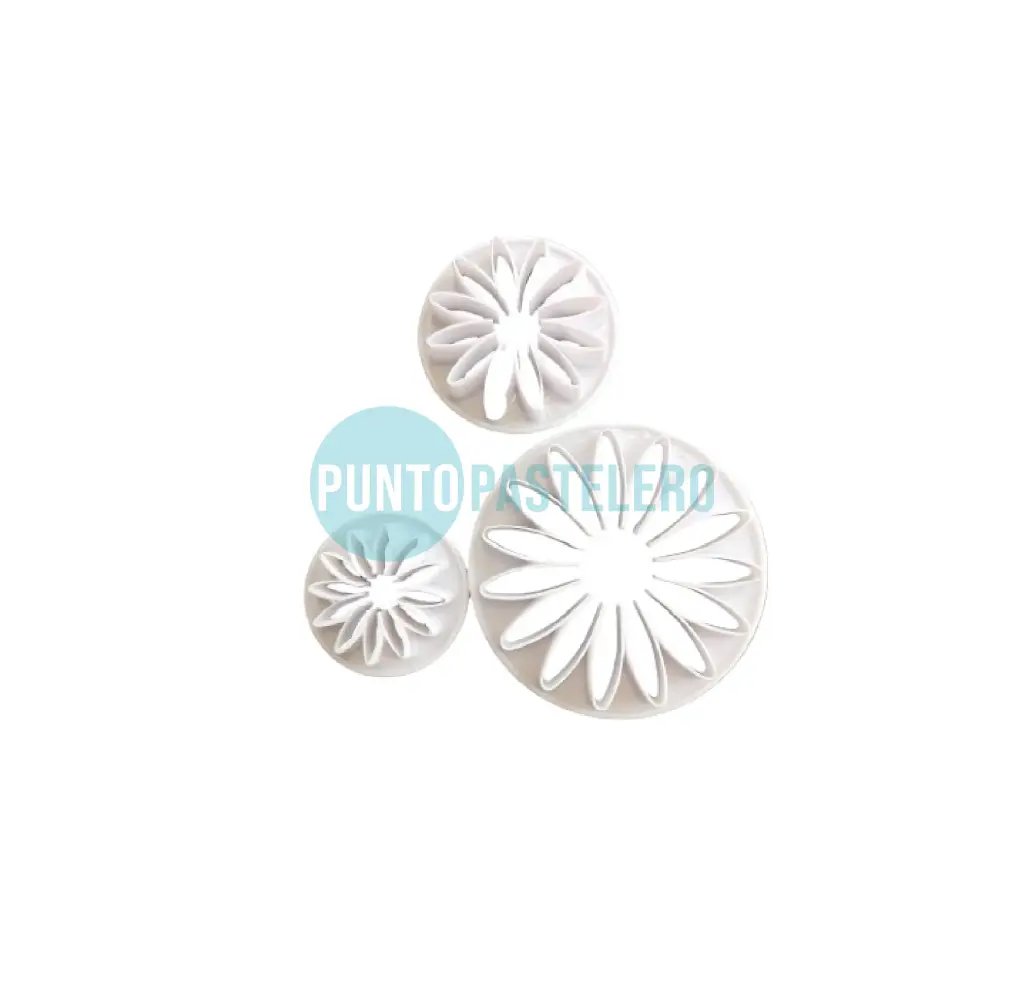 SET CORTANTES MARGARITAS (3 U.) [CAJA 25]