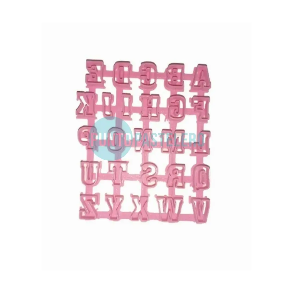 SET MINI CORTANTES 3D ABECEDARIO [2-5]