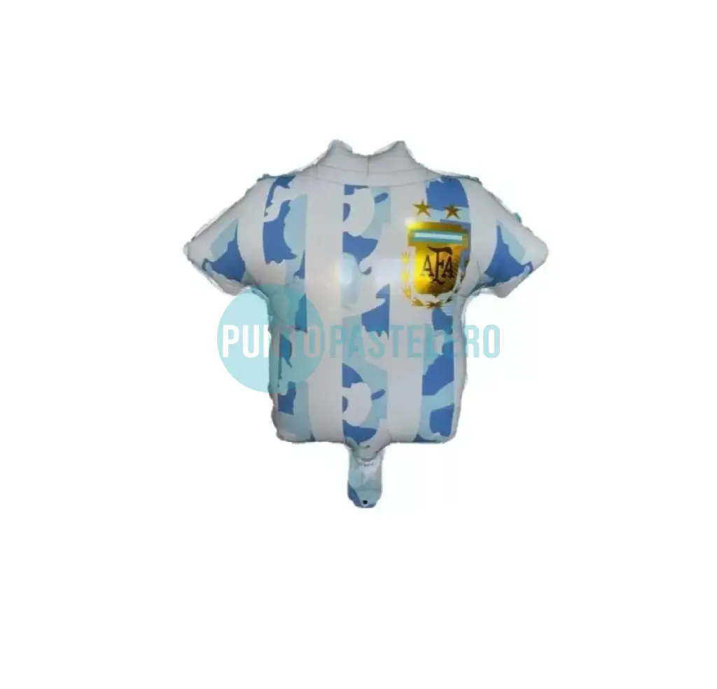 GLOBO CAMISETA SELECCION ARGENTINA (30 CM) [X27]