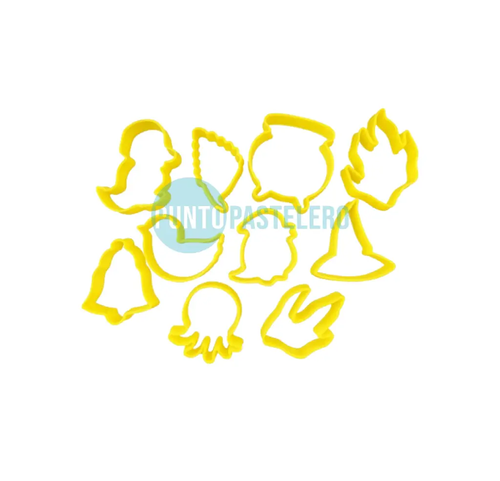 CORTANTE MARCADOR PLASTICO 3D MINI SET DINOSAURIOS [CAJA 30]