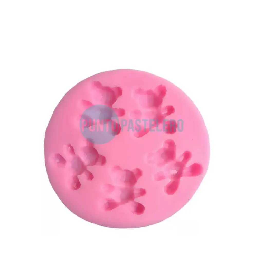 MOLDE SILICONA OSITOS DIAMANTE [C9]