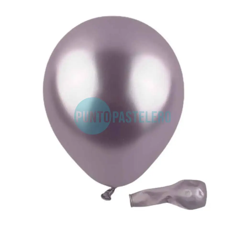 [ROG50] GLOBO BALLONS CROMADO 10" MALVA (X 50 U.)