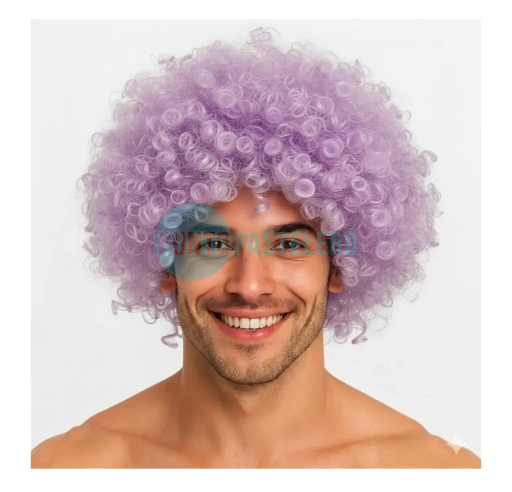 PELUCA PAYASO PREMIUM VIOLETA