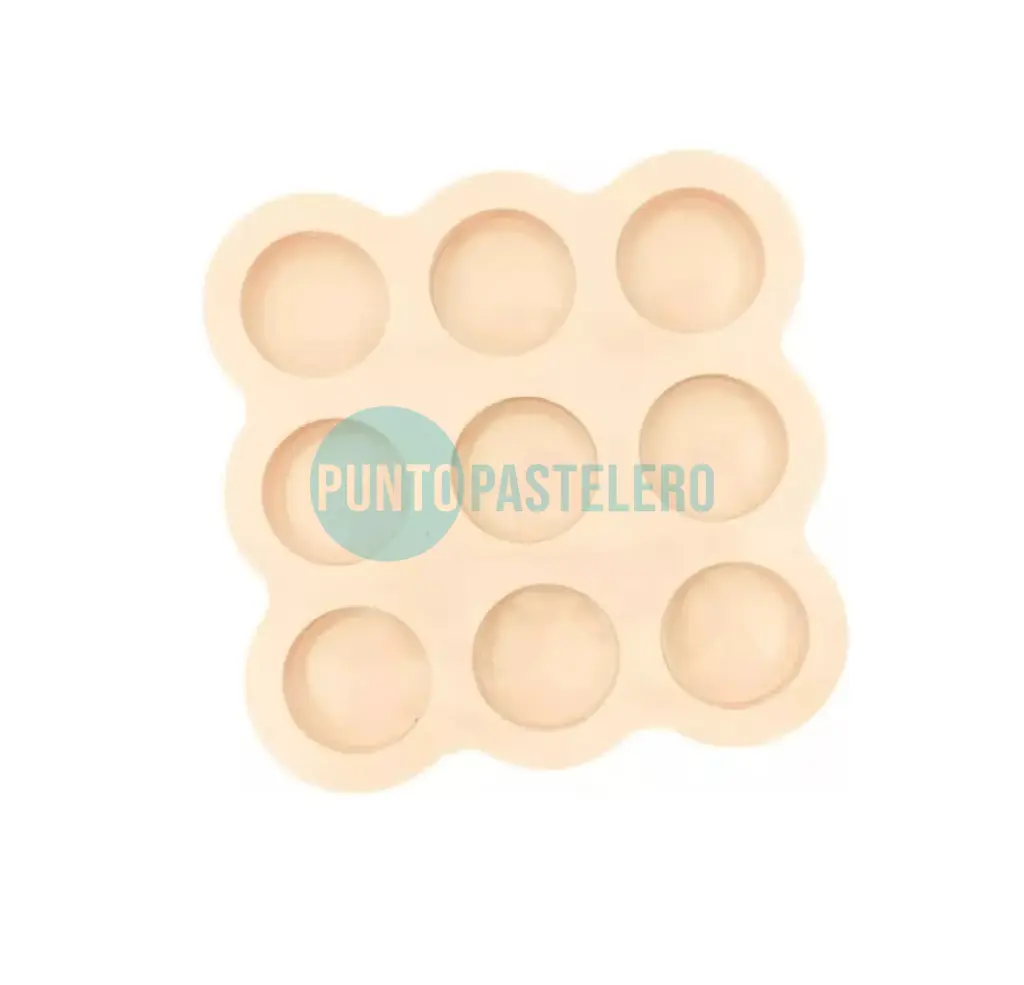 MOLDE SILICONA MINI OREO (9 U.) [P]