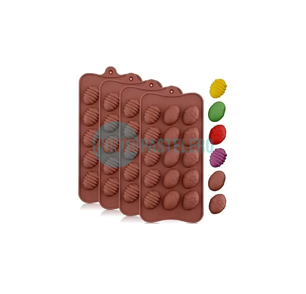 MOLDE BOMBON SILICONA MINI HUEVOS [P]